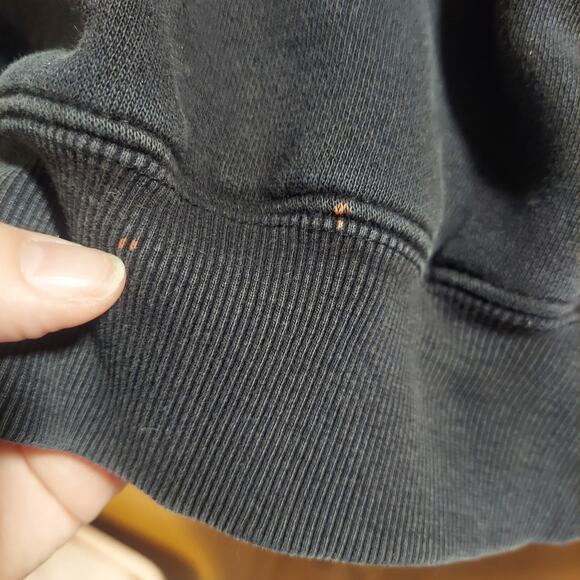 MoonDance Jam spellout 2010 black hooded sweatshirt L - Picture 4 of 6